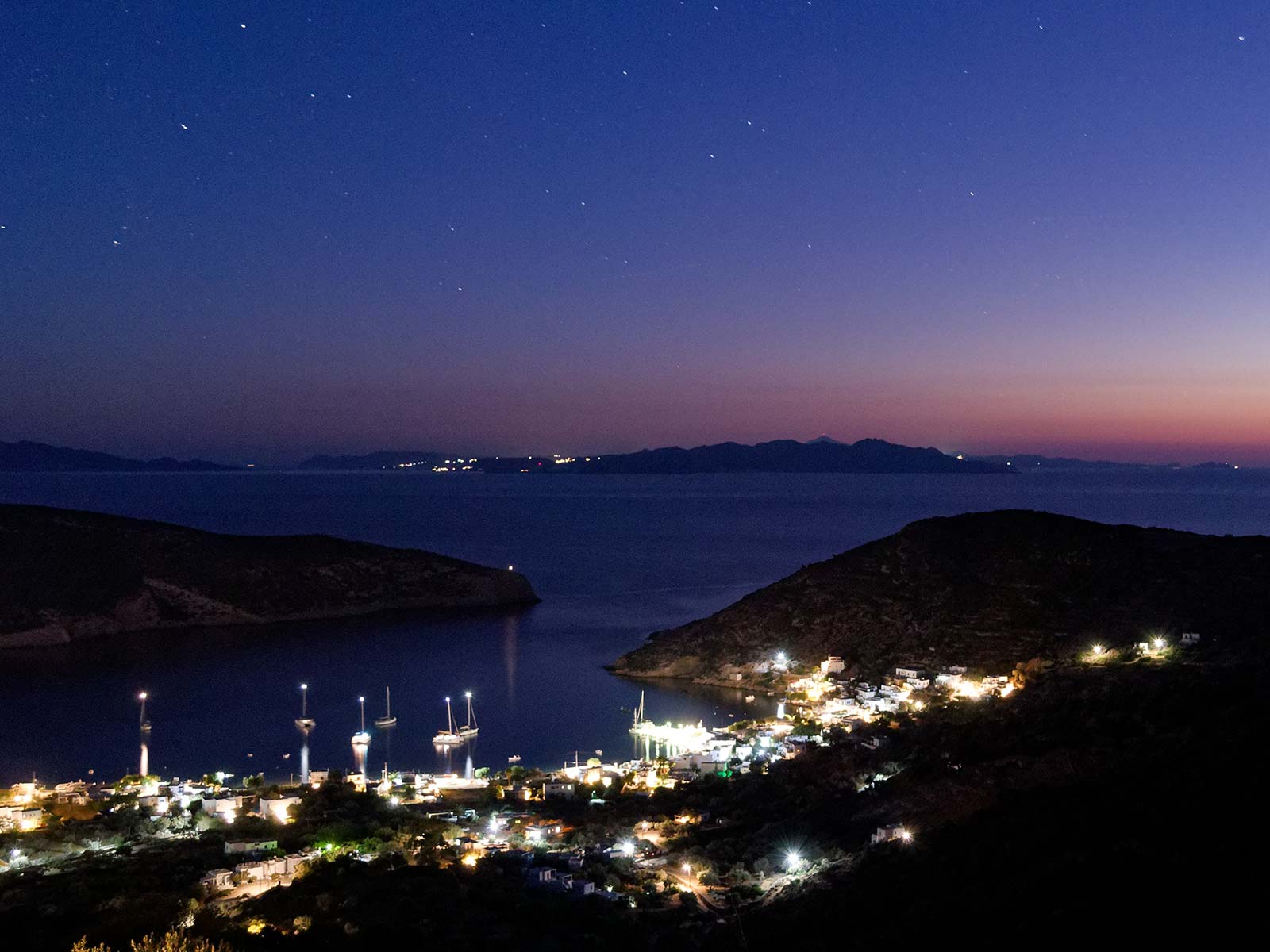 Vathy Bay in Sifnos